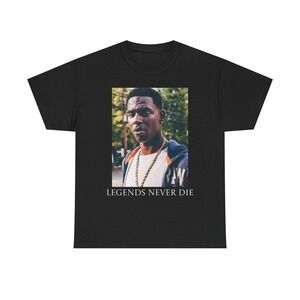 Legends Never Die Young Dolph Tribute Tee Black
